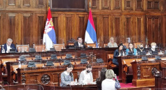 7. децембар 2021. Једанаеста седница Другог редовног заседања Народне скупштине Републике Србије у 2021. години